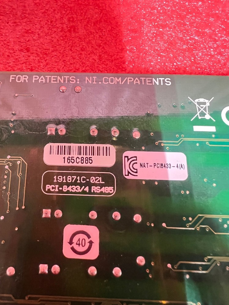 National Instruments NI CCA, PCI-64334 RS4805
