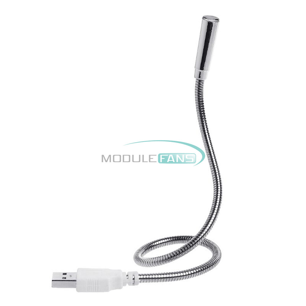 Portable USB Flexible Night Light PC Notebook Laptop LED Lamp Soft White Light