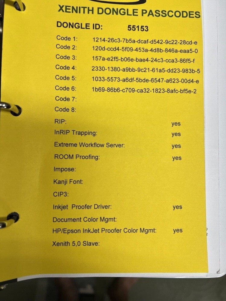 Xitron Zenith Workflow Rip