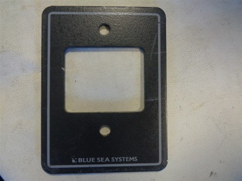BLUE SEA SYSTEMS DARK GRAY BLANCK SWITCH PANEL 3" X 4" MARINE BOAT