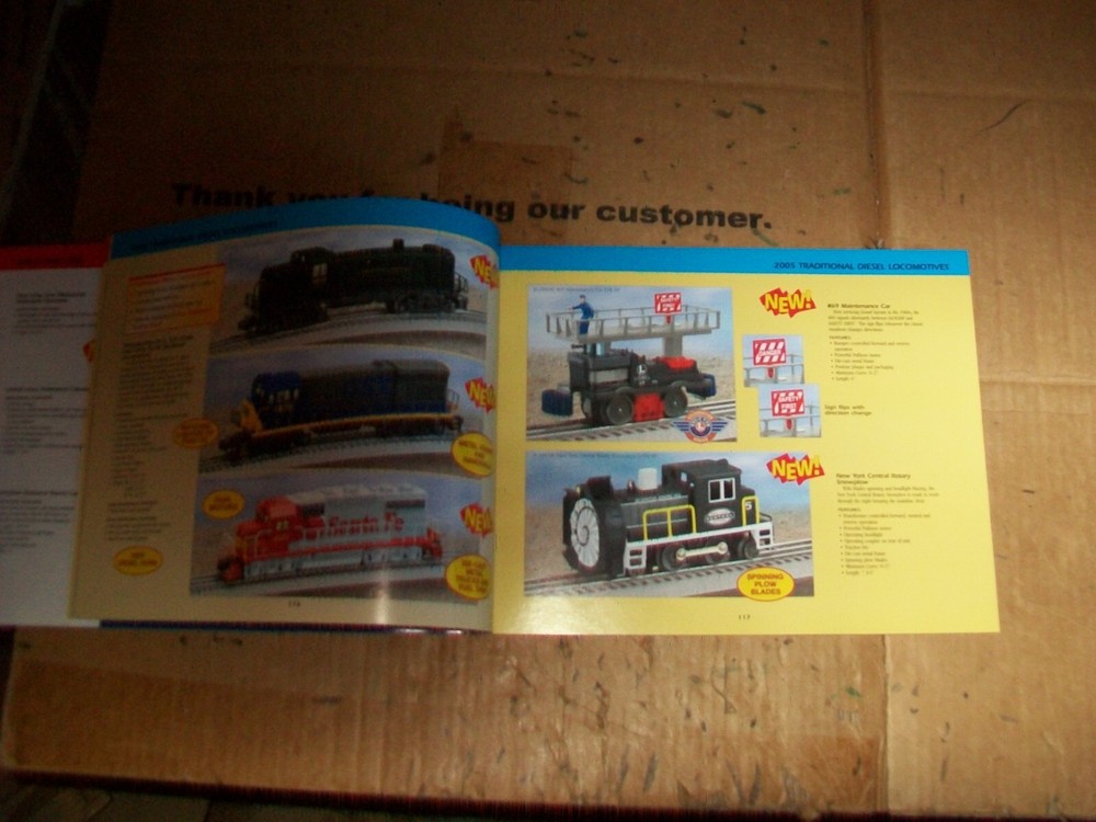 2004 Vintage Lionel Train Catalog Volume 2