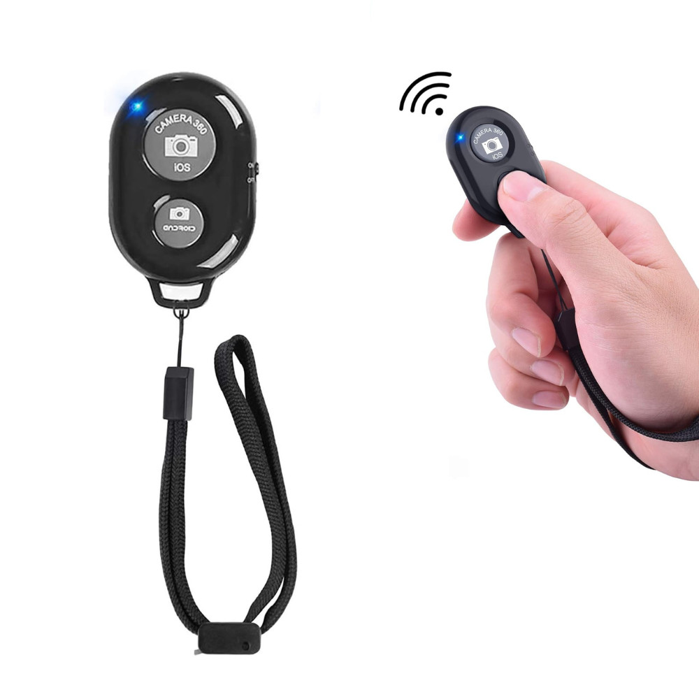 Selfie Bluetooth Remote Control Camera Shutter For IOS - Phone Android
