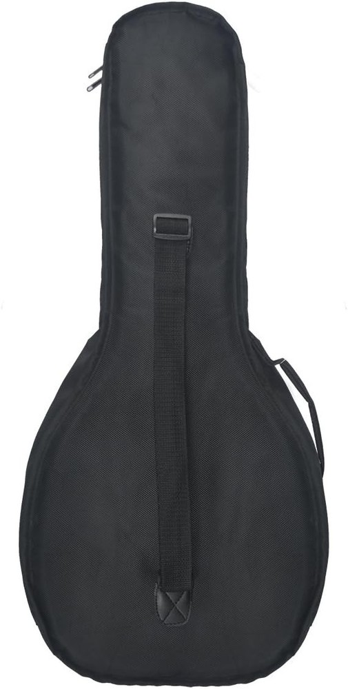 Modern Black Mandolin Gig Bag with Shoulder Strap