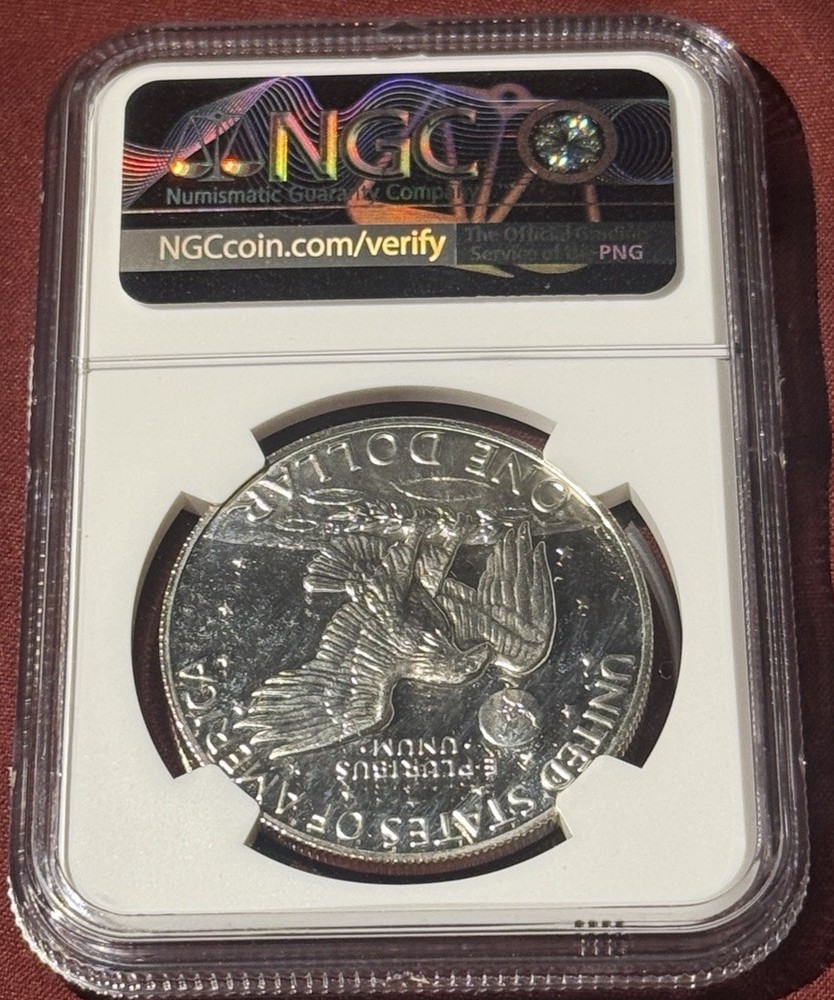 1973-S Silver Proof Eisenhower Dollar NGC Gem Proof