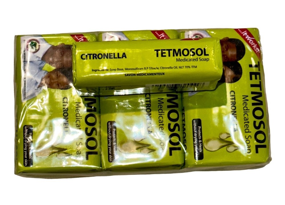 3 Pack Tetmosol Medicated Soap