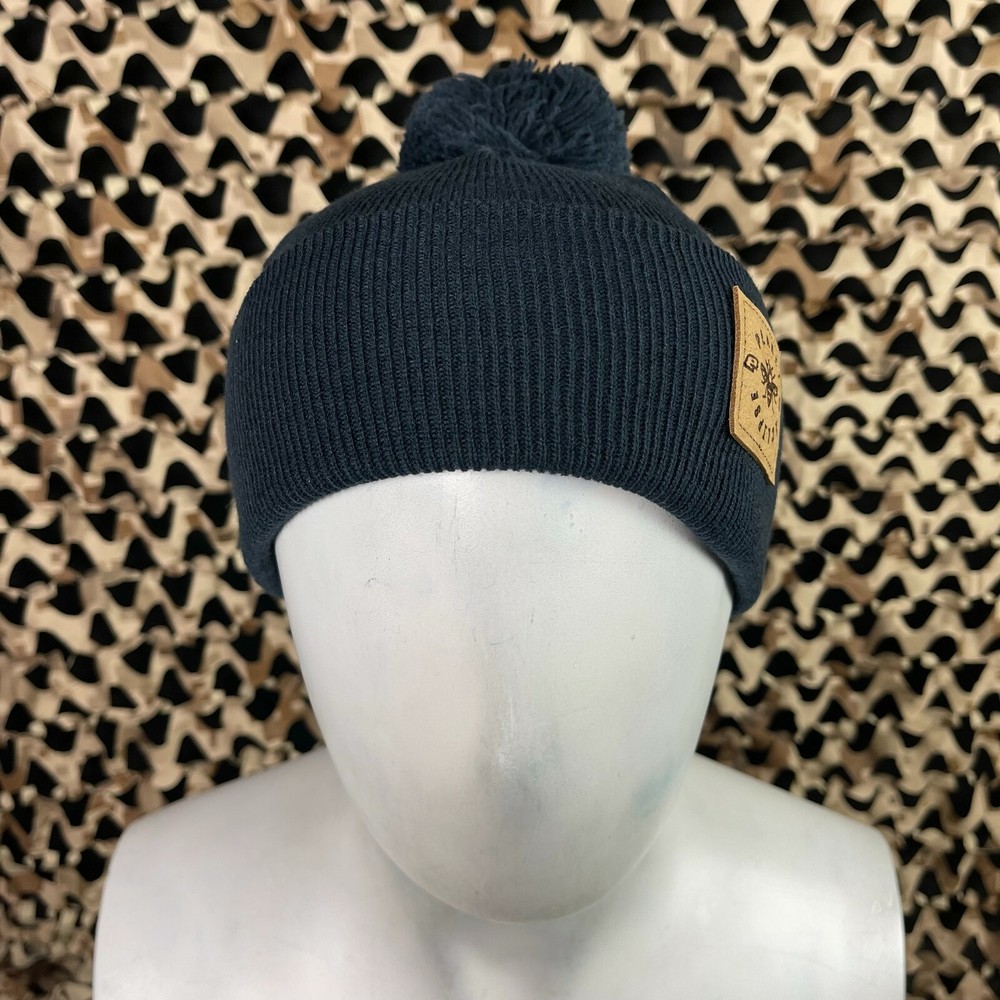 NEW Planet Eclipse Worker Pom Beanie - French Navy