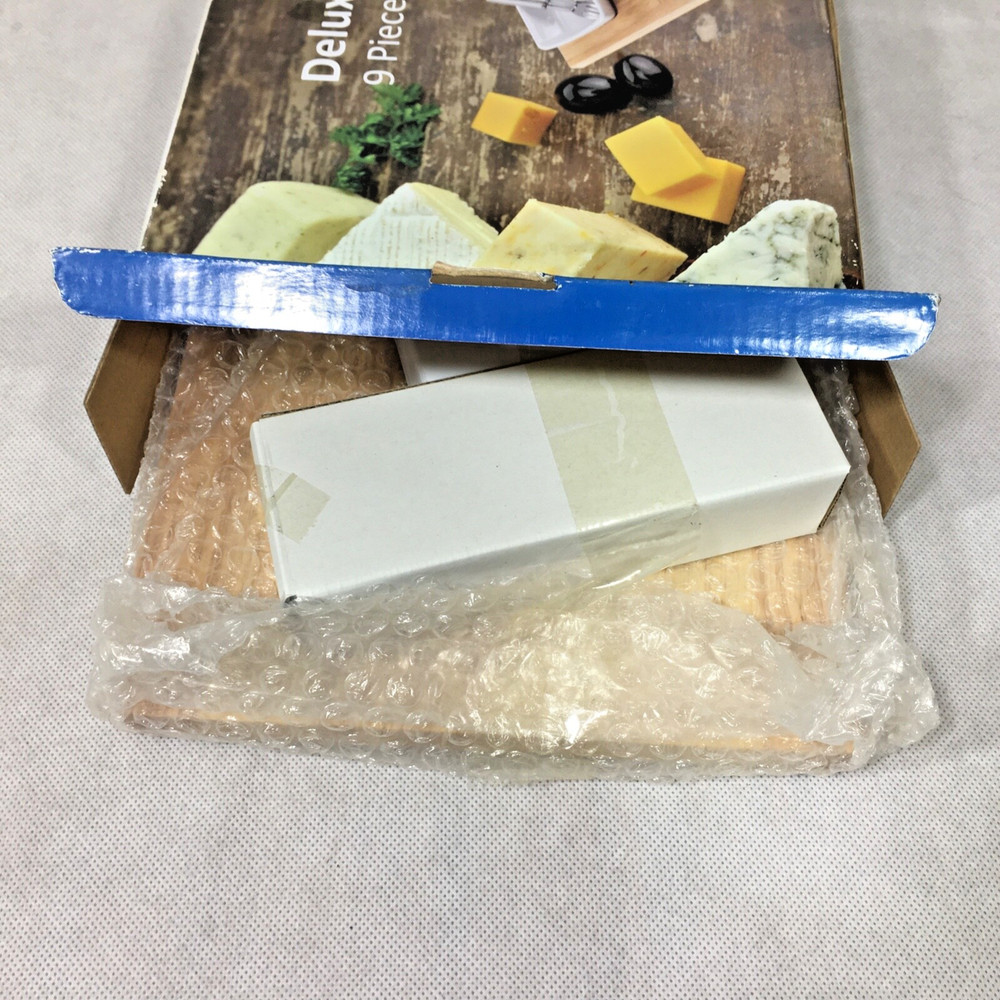 Decodyne Deluxe Cheese Board 9-Piece Set