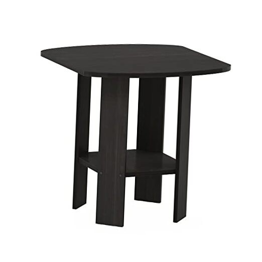 Simple Design End/Side 1-Pack Table Espresso