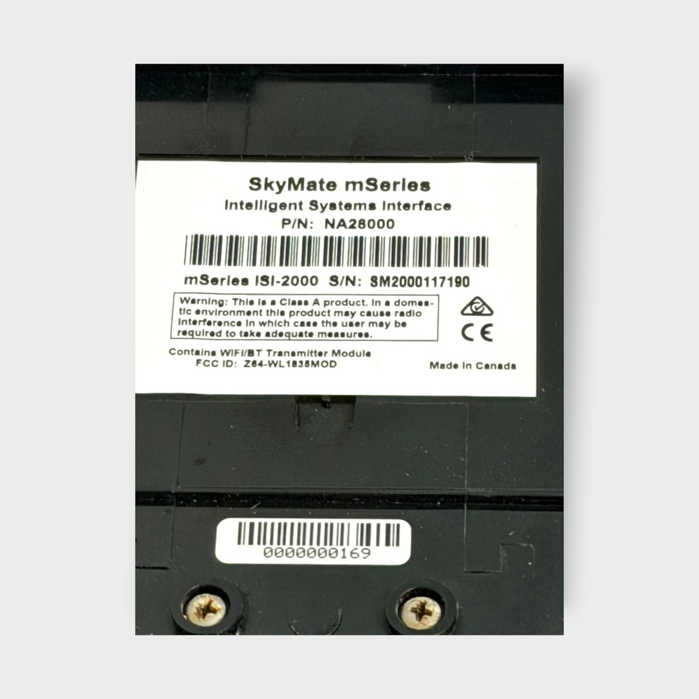 Skymate mSeries NA28000 Intelligent Systems Interface Box w/Wired Remote Keypad