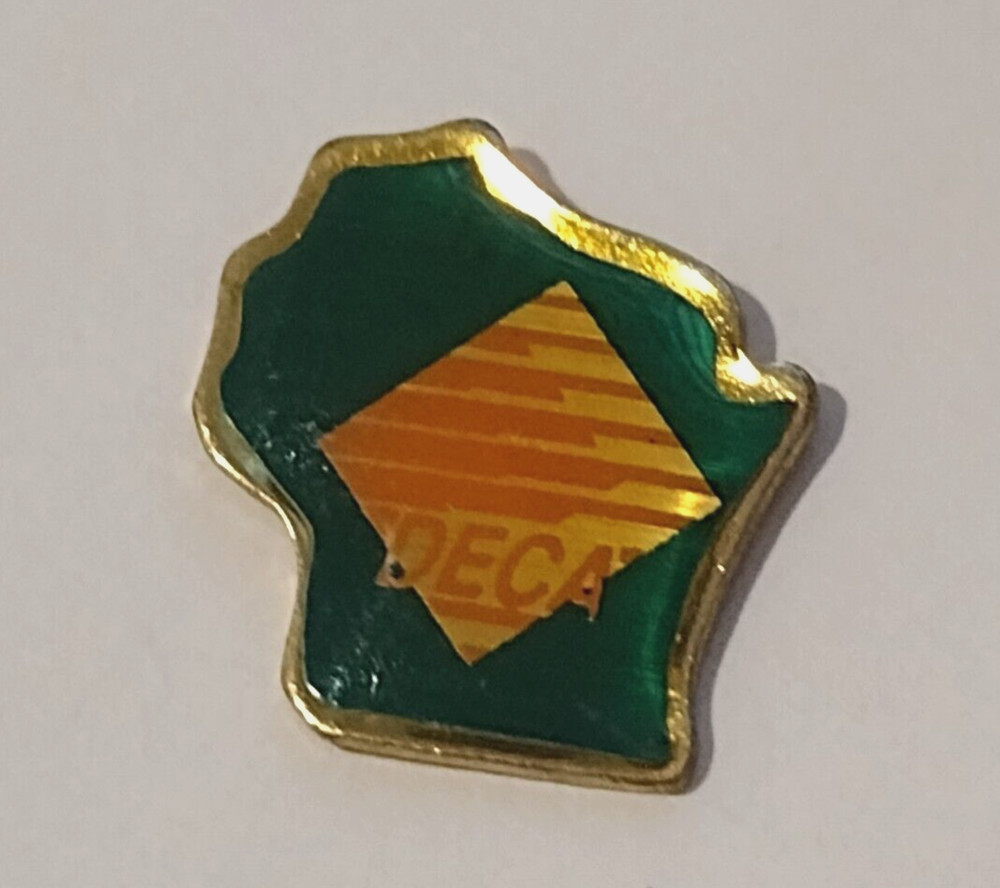 DECA Wisconsin State Small Green Tack Pin