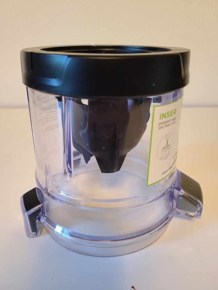 Ninja NN310 Precision Processor Spiralizer Replace Part ONLY Feed Chute Lid OEM