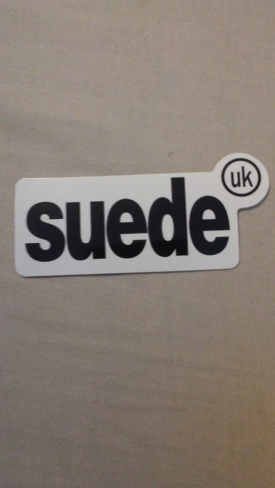 SUEDE Alt Rock Band from UK STICKER - Mint Condition