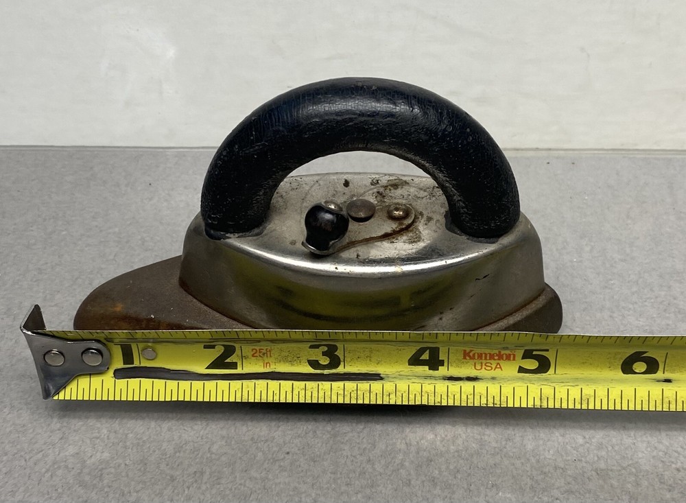 Antique Asbestos Sad Iron Collars Detachable