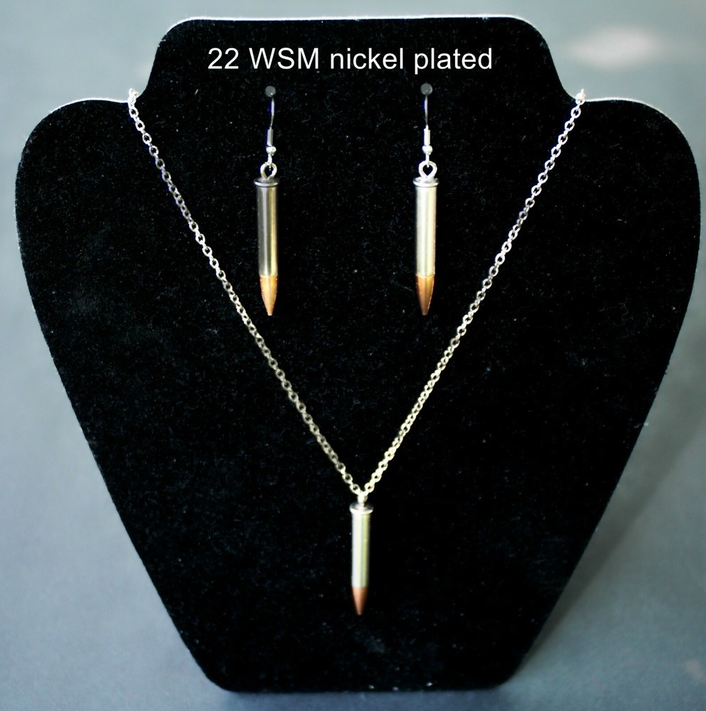 handcrafted small caliber bullet jewelry