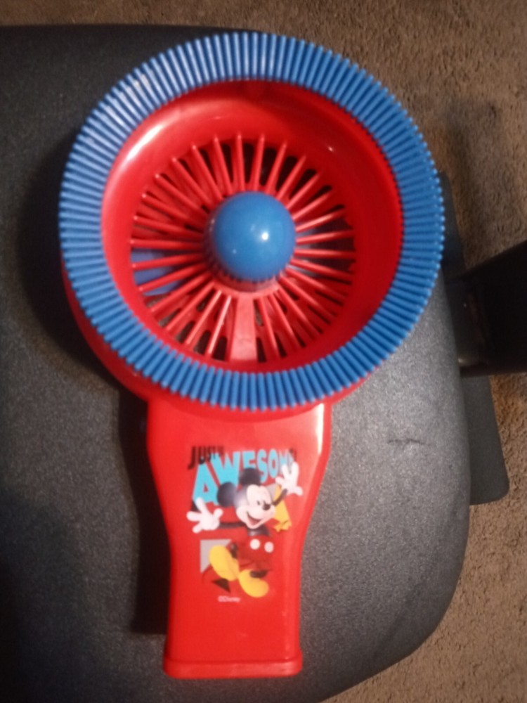 (Fan Only) Disney Junior Mickey Mouse Bubble  Working & Tested USED 