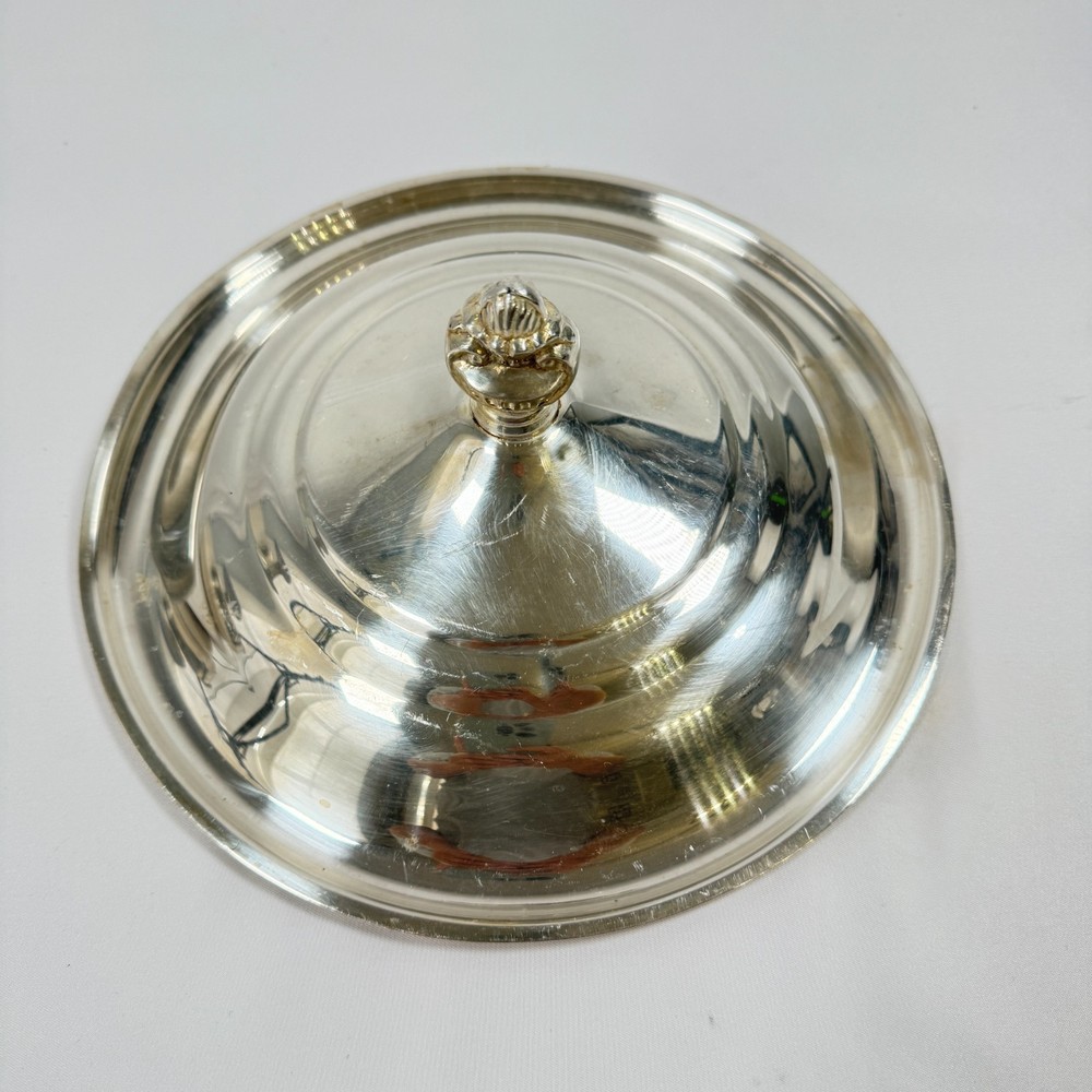 Vintage Covered Serving Dish Silver Plated (See Description)