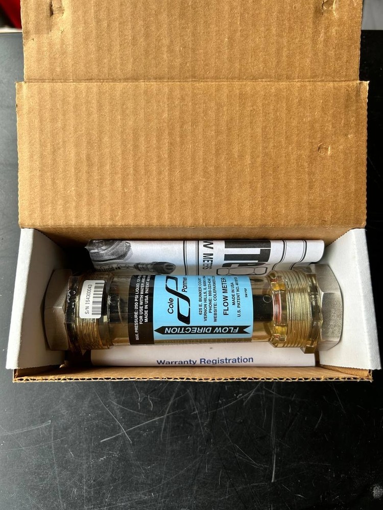 Cole Parmer Insite Flow Meter