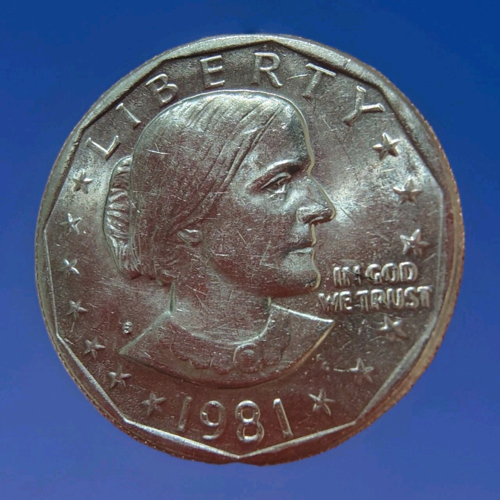 1981 -S Susan B Anthony Dollar Gem Mint See Pics