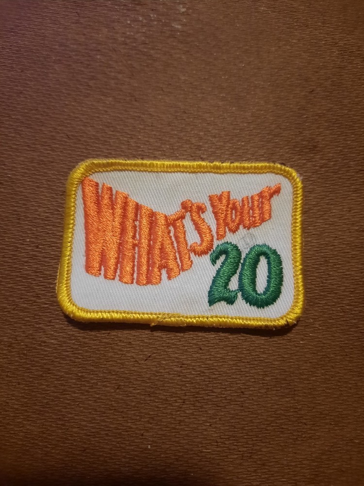 What's Your 20 Patch