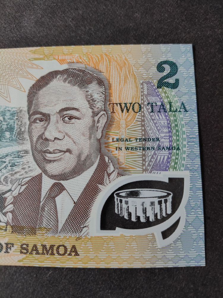 2003-9 Western Samoa 2 Tala Banknote - Commemorative - UNC