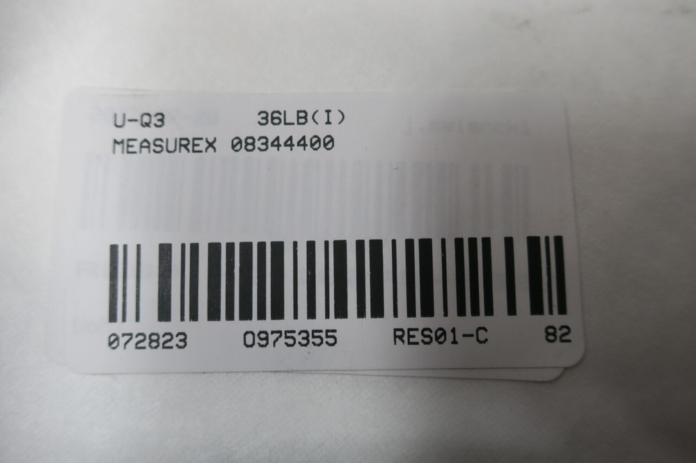 Measurex 08344400 Chassis Rack Module Assembly