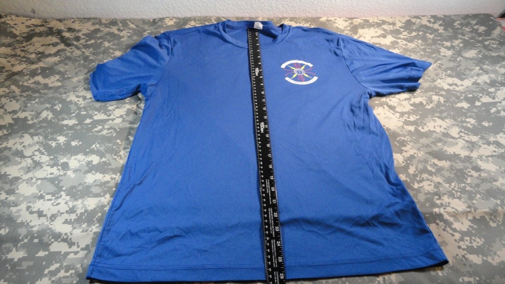 DISCONTINUED 690TH CYBERSPACE OPERATIONS SQUADRON BLUE UNIT SHIRT MEDIUM
