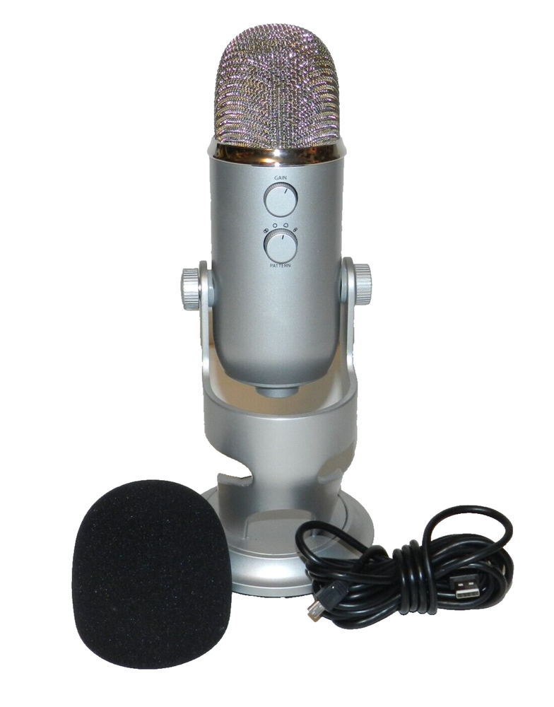 Logitech - Blue Yeti Professional Multi-Pattern USB Condenser Gaming Microphone