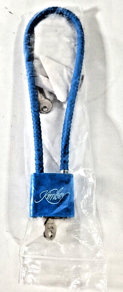 Kimber Blue Cable Gun Lock w/ 2 Keys
