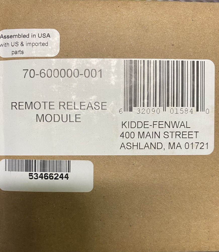 KIDDE REMOTE RELEASE MODULE RRM -  70-600000-001