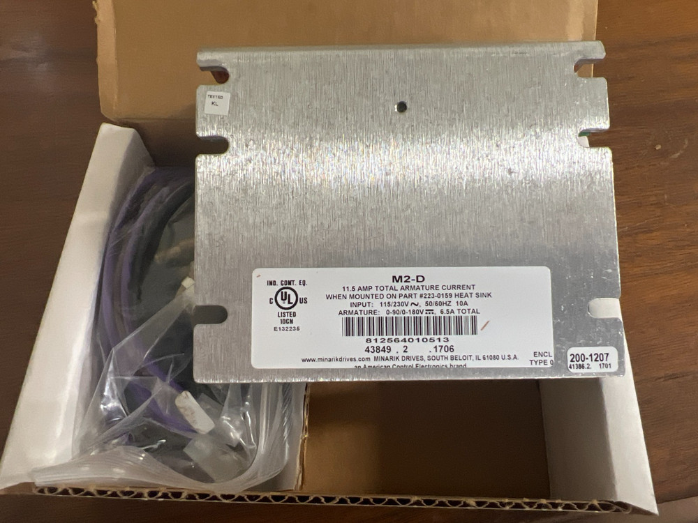 Minarik M2-D DC Motor Control