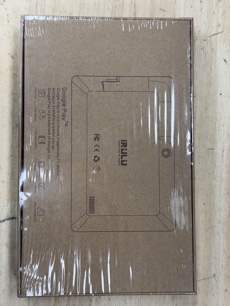 Sealed Irulu Expro 7” Android Google Tablet HD Screen