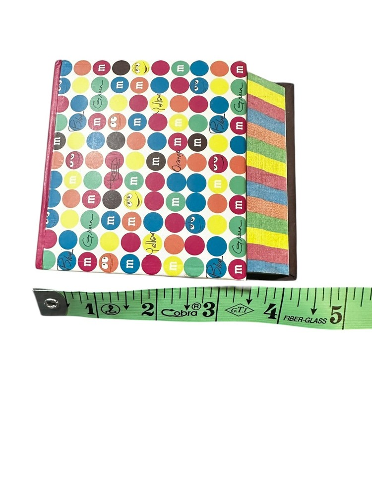 Vintage 2007?M&M's Studio 18 Note Pad Yellow