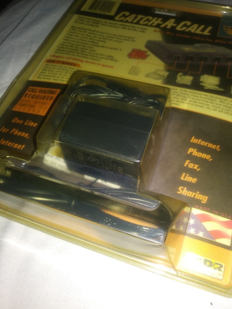 Catch A Call Telephone Line Sharing Device Phone