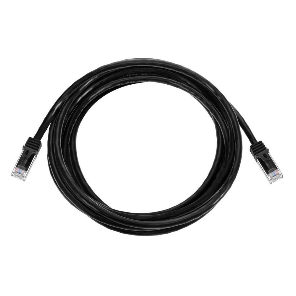 Monoprice Cat5e 10ft Black Patch Cable (Black)