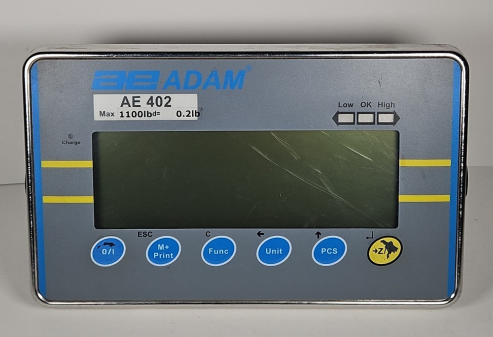 Adam Equipment AE 402 1100lb 0.2lb Multi Function Washdown Indicator Module