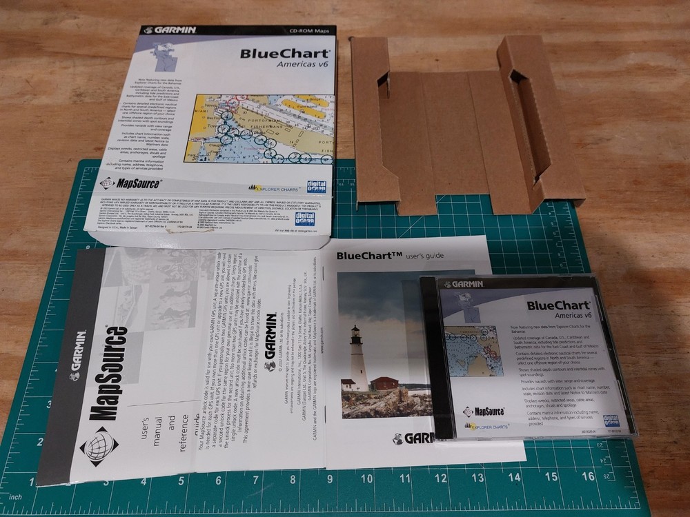 Garmin MapSource BlueChart CD  Americas Version 6