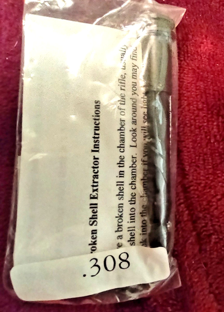 308 Broken Shell Extractor with instructions, new