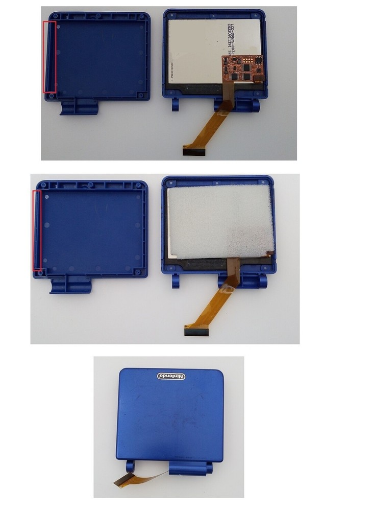 Game Boy Advance SP IPS Backlight LCD Mod Kit For AGS 001 & 101