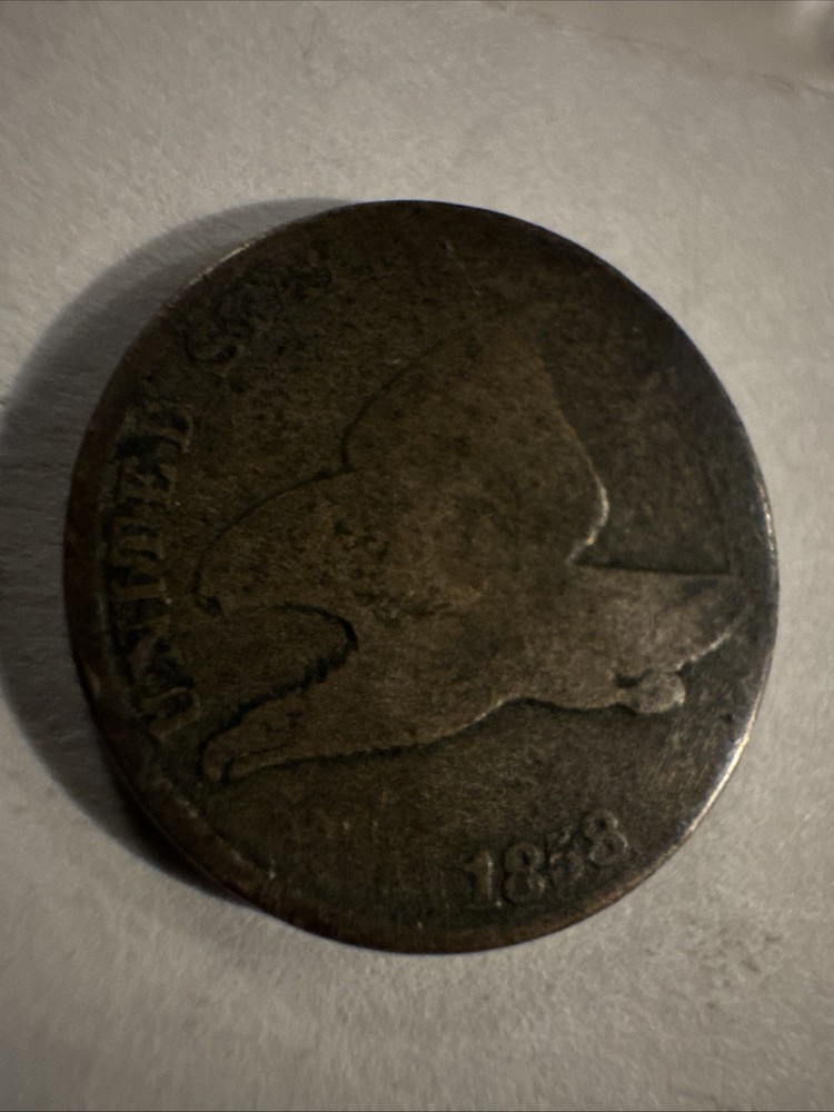 USA Flying Eagle Cent 1858 Good