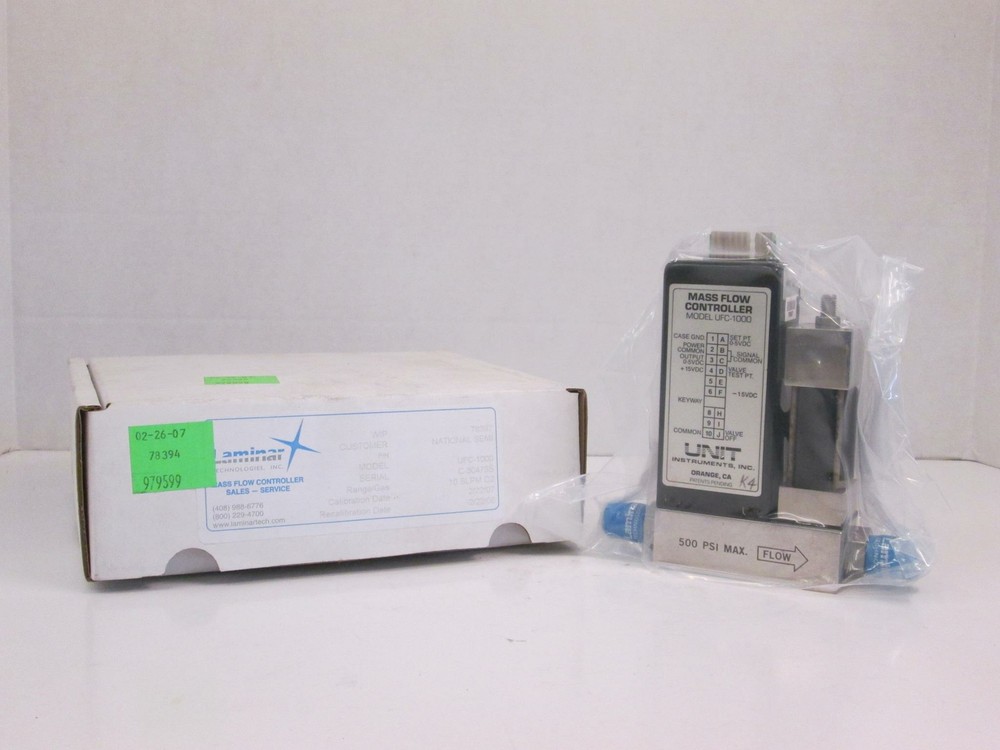 Unit UFC-1000 Mass Flow Controller MFC, O2, 10 SLPM