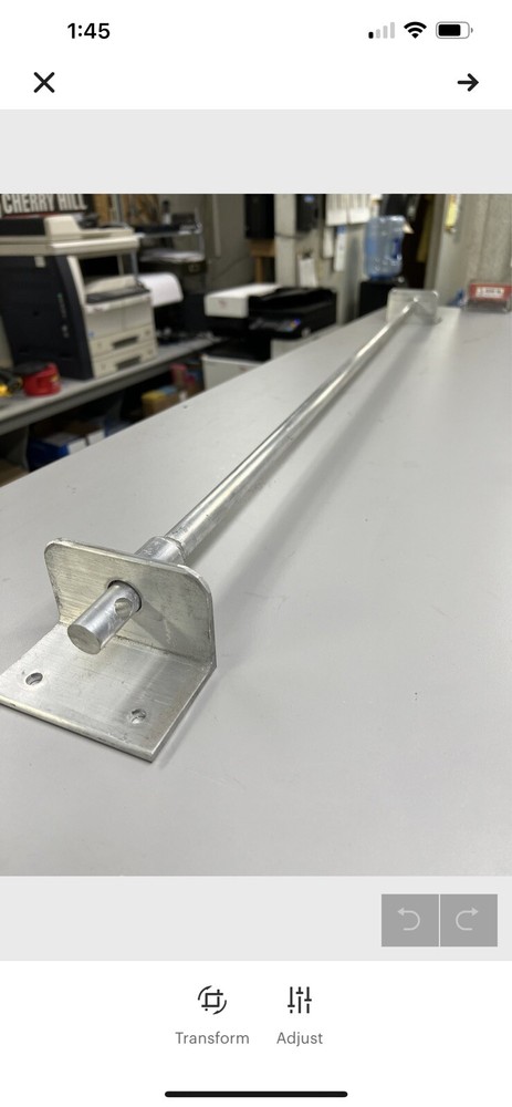 Door Bar Lock Barricade Shed Security Barn