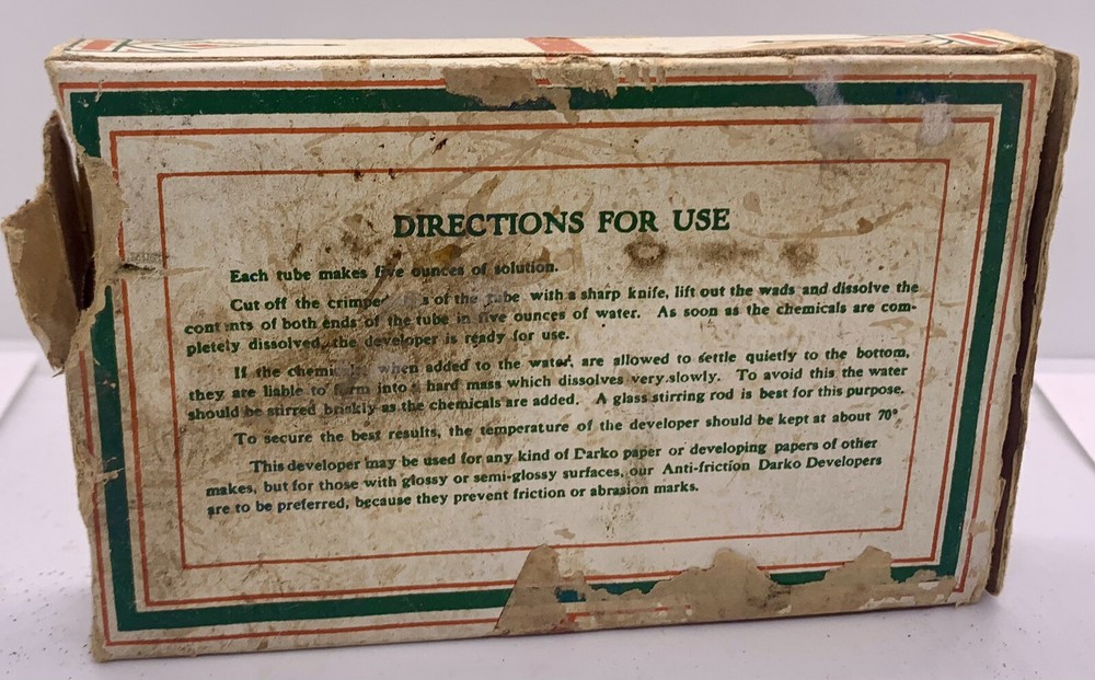 Vintage / Antique Darko Developing Power - Unopened