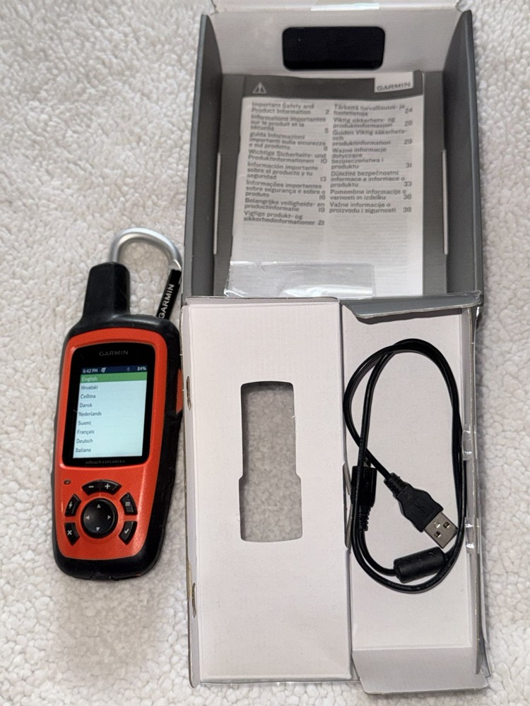 Garmin inReach Explorer Plus Handheld Satellite Communicator & GPS Navigator
