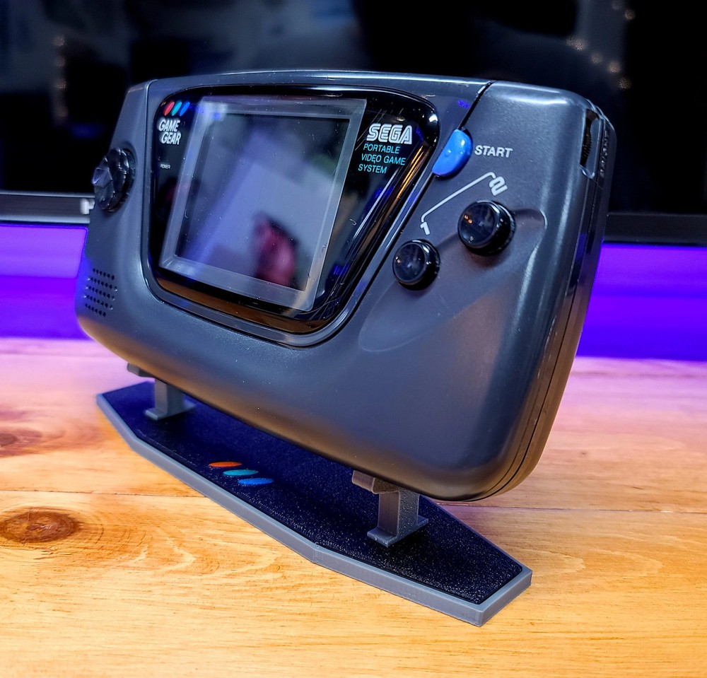 Sega Game Gear Display Stand - 3D Printed