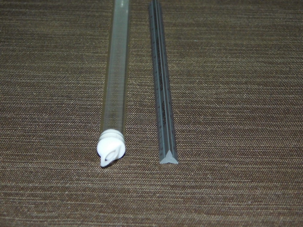 TOOL 6 1/2" LONG ATLANTIC TESTING LABORATORIES ALUMINUM ENGINEER RULER NEW