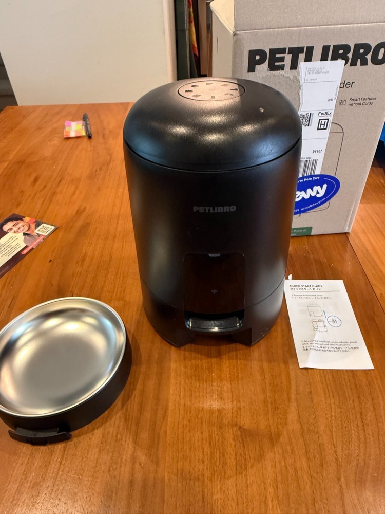 Petlibro Air Smart Feeder, 2L, Black