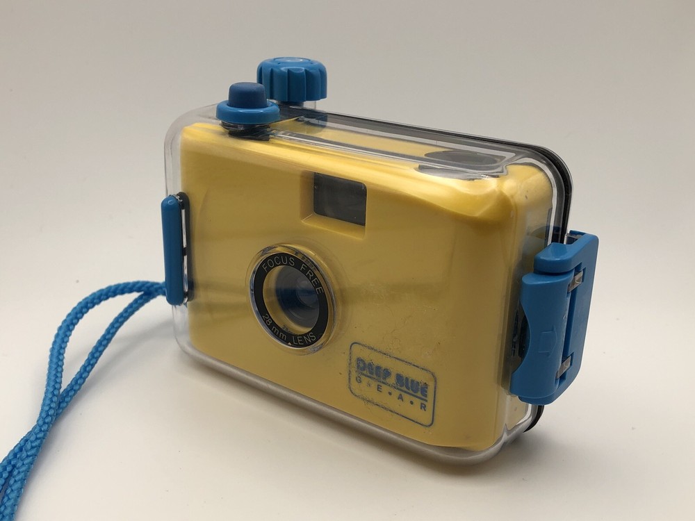 Deep Blue G.E.A.R. Camera Vintage Underwater Camera Point And Shoot Vacation