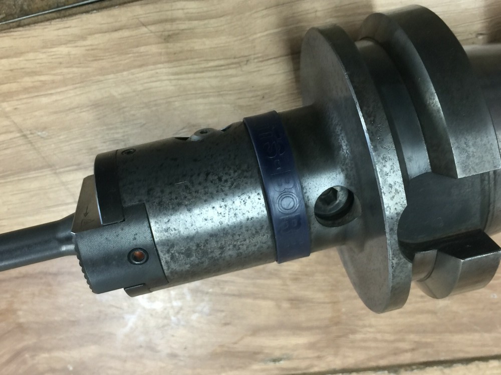 ETM ITS BORE BORING HEAD W. CAT 50 SHANK