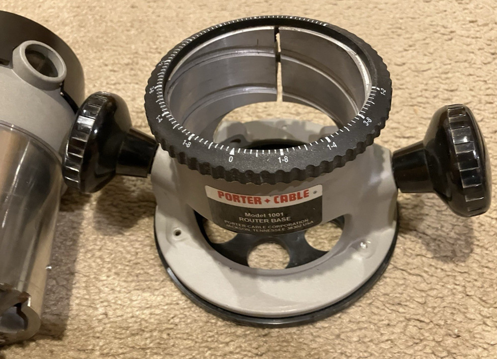 Porter Cable router model 690LR with extras