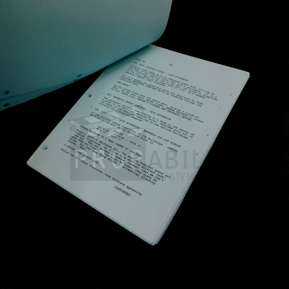 THE X-FILES 731 Script S03E10 Original Prop (9527-8090)
